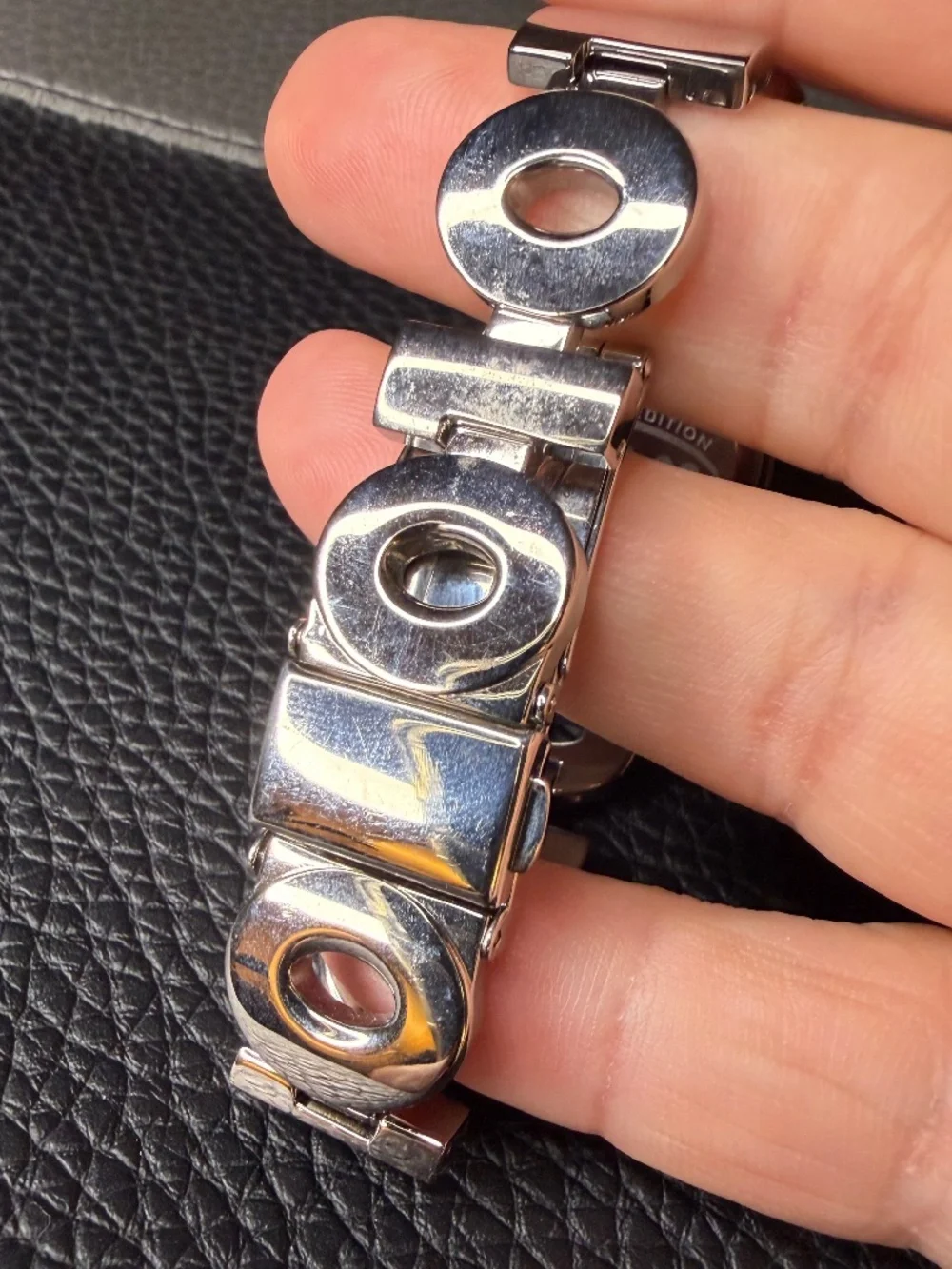 Vintage Limited Edition 01 01 00 'Mark of the Millennium' Stainless Steel Watch